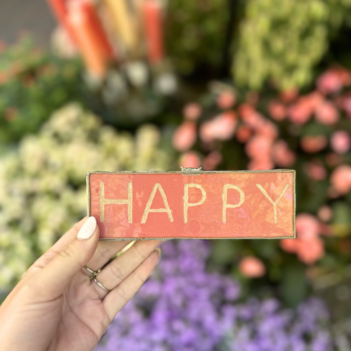 Zelliges tegel - Happy - roze M