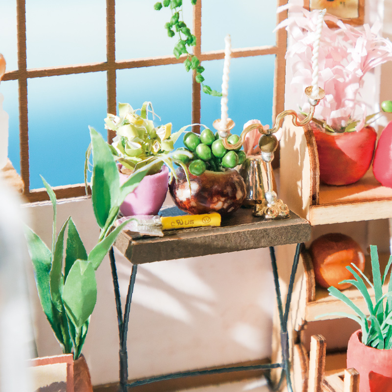 DIY huisje - Flowershop
