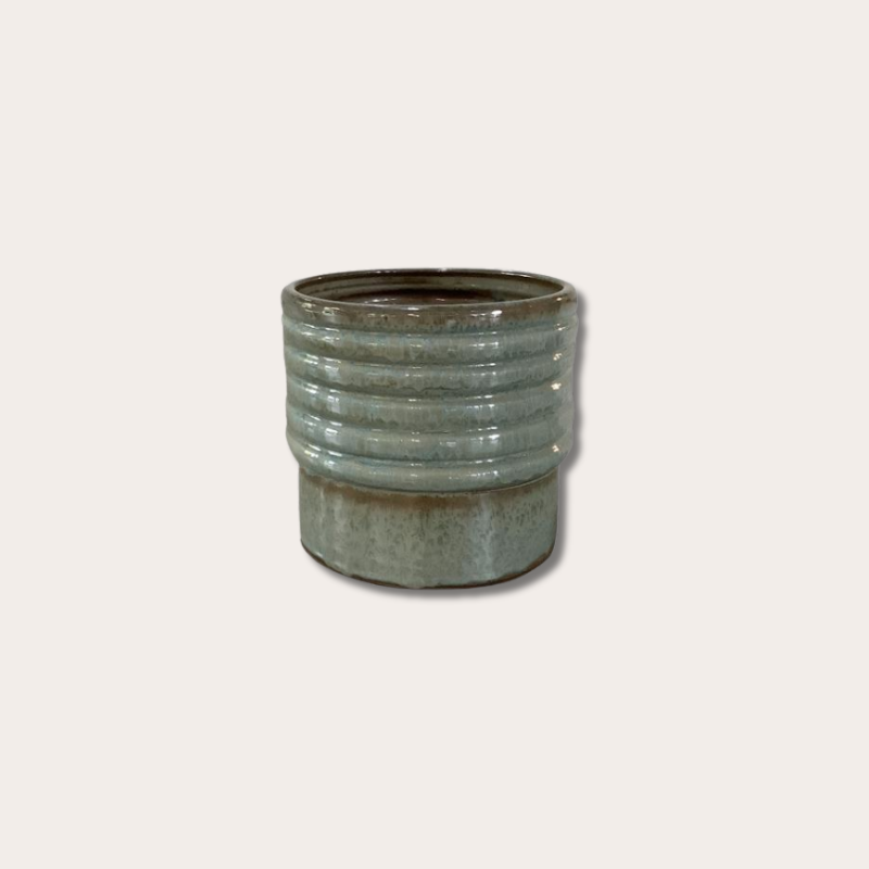 Pot - Doom - grijs/blauw
