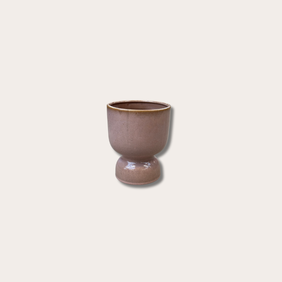Pot op voet - Riah - roze