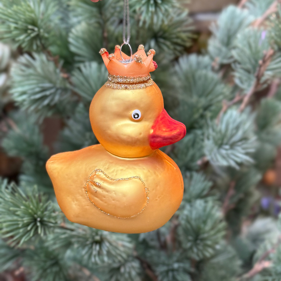 Ornament - Bad eend - Geel