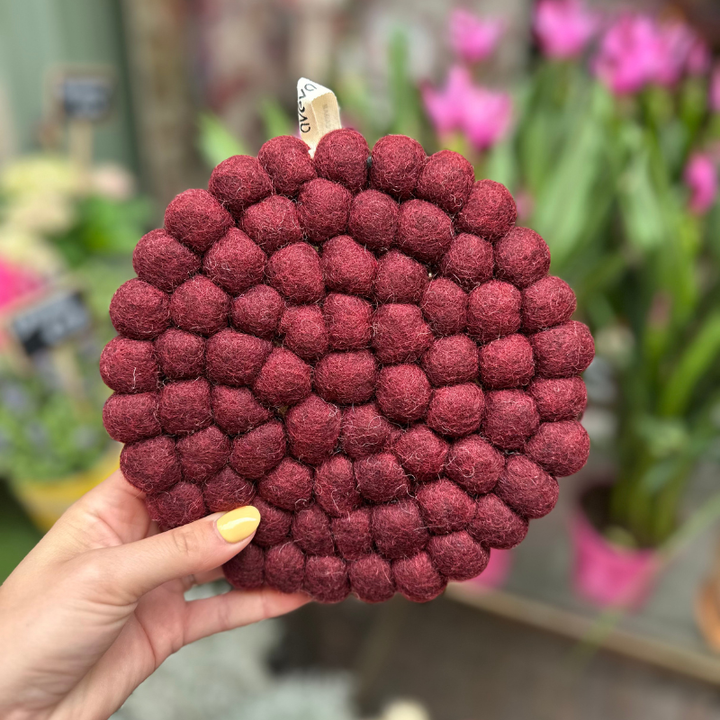 Pannenonderzetter - Burgundy