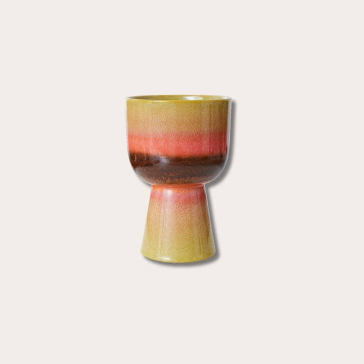 HKliving retro flower pot lime green