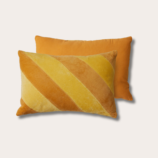 HKliving kussen - Striped Velvet April