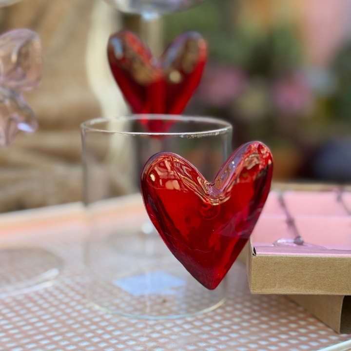 Heart Tumbler Red