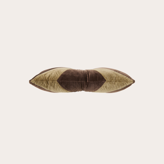 HKliving Velvet brown cushion