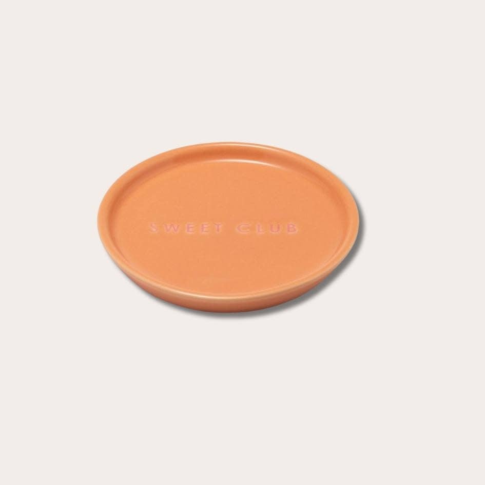 Plate - Sweet club - oranje