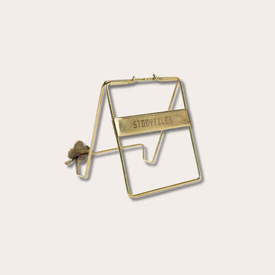 Tegelstandaard - goud klaver