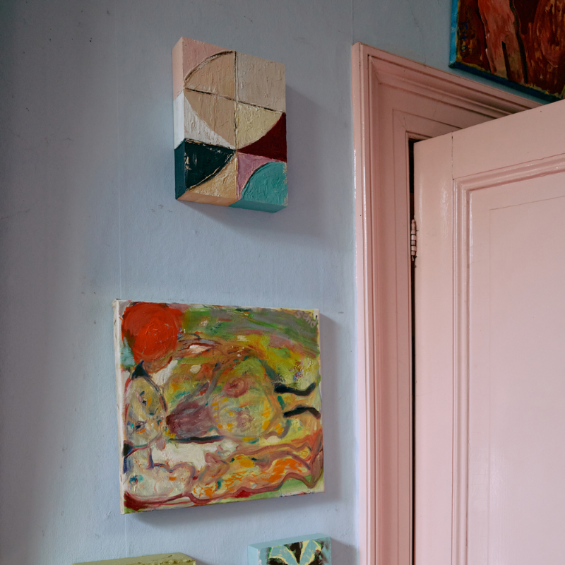 HKliving - Wanddecoratie - Pocket exhibit - Palette