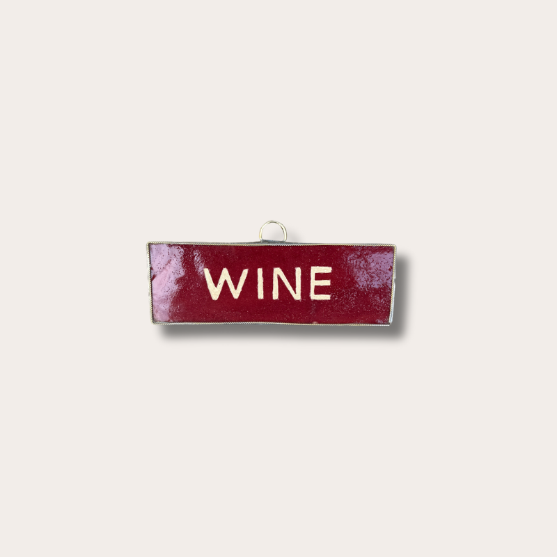 Zelliges tegel - Wine - bordeaux M