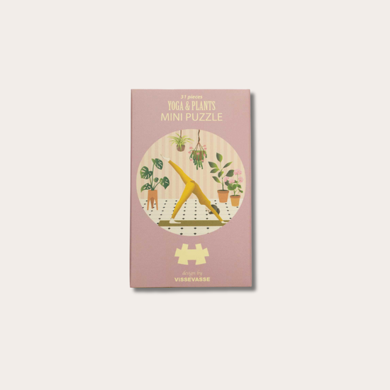 Mini puzzel - Yoga & plants