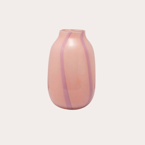 Vaas - strepen - roze