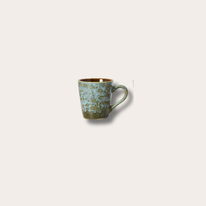 HKliving - Espresso mug - Brutalism - Patina