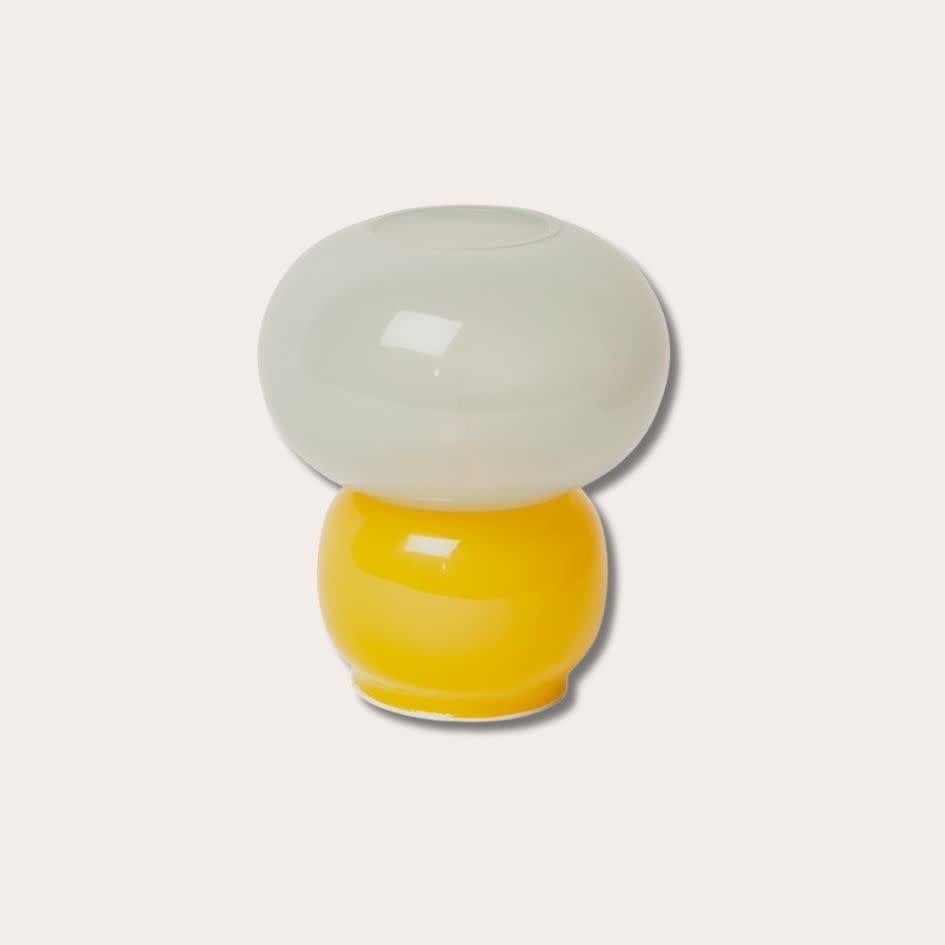 Lamp Mila, geel/ groen