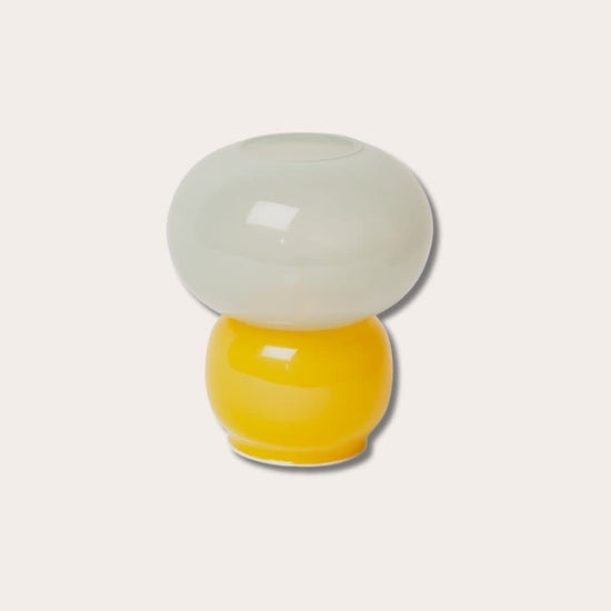Lamp Mila, geel/ groen