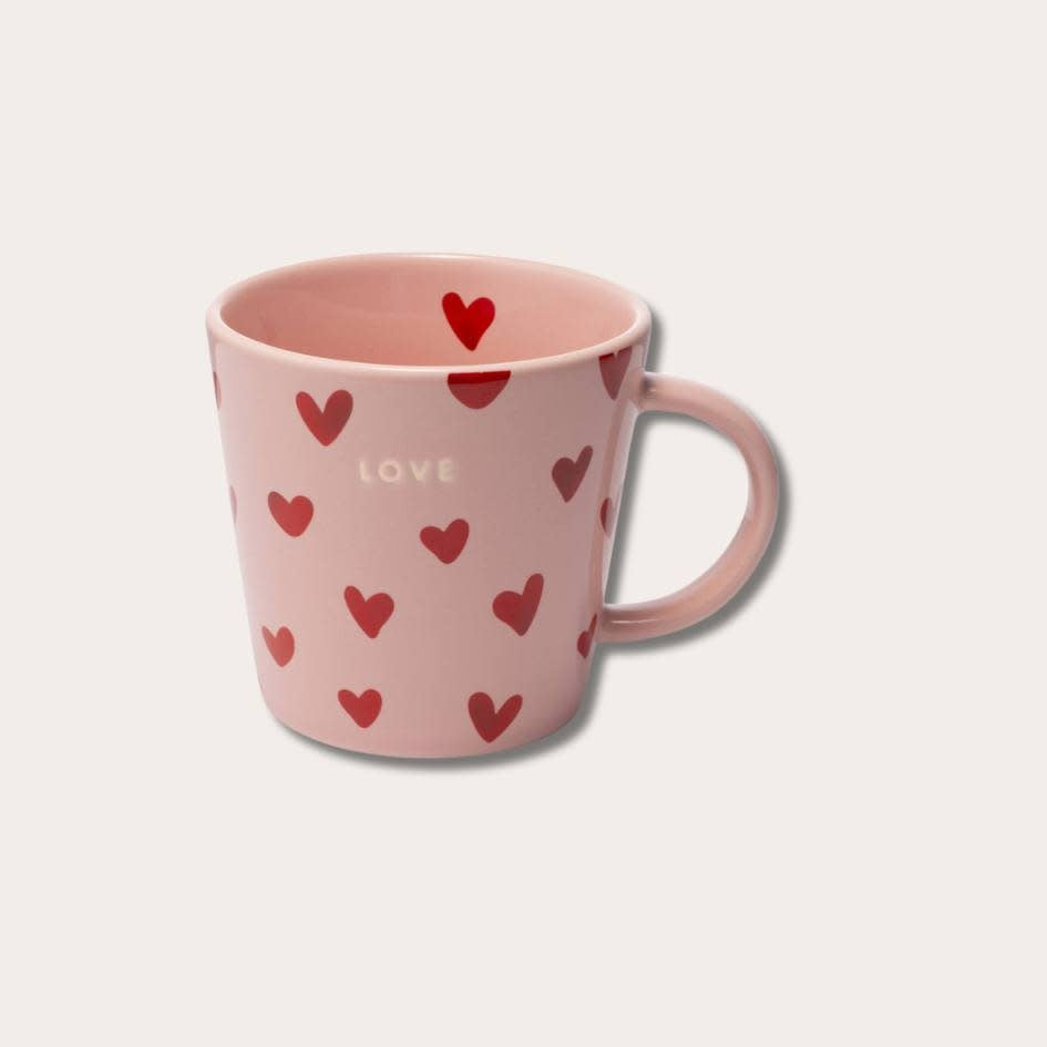 Tea mug - Love - roze