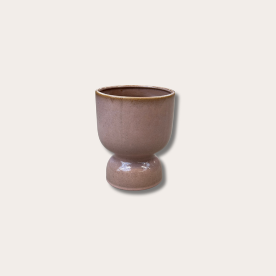 Pot op voet - Riah - roze