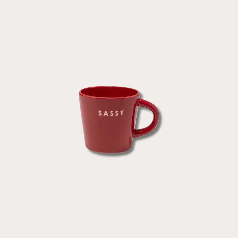 Espresso cup - Sassy - Red