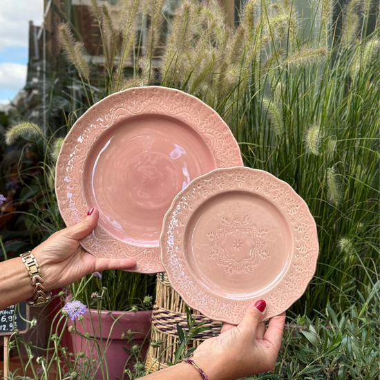 GV - Ontbijtbord Fiore - Blush