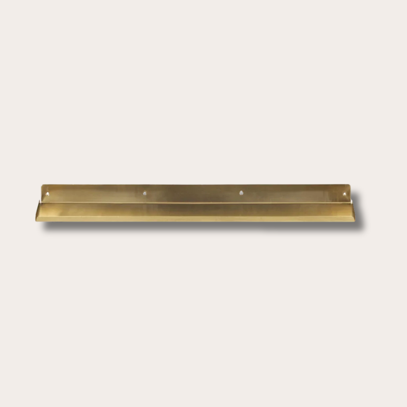 Wandplank - Messing - M