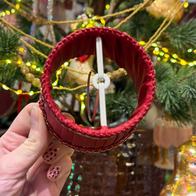 Lampenkap mavi - rood XS