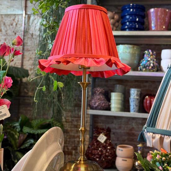 Lampenkap - Charlie -  Stripes - roze/rood