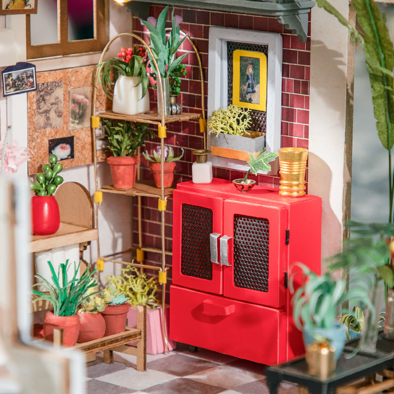 DIY huisje - Flowershop