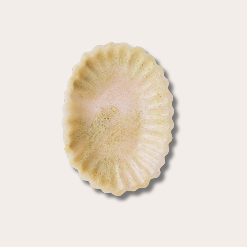 HKliving - New classics resin tray - ivory
