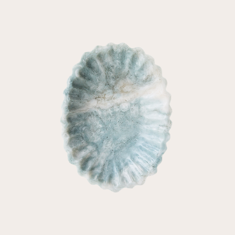 HKliving - New classics resin tray - pale blue