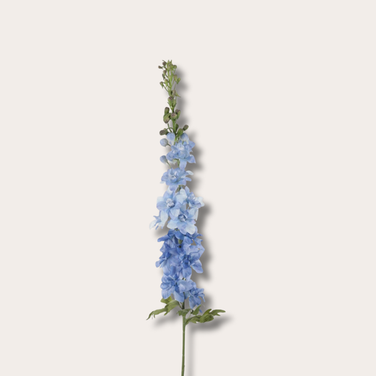 Zijden bloem - Ridderspoor - Blauw