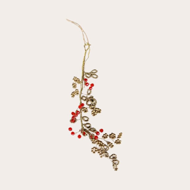 Hanger - Berry - Goud/rood