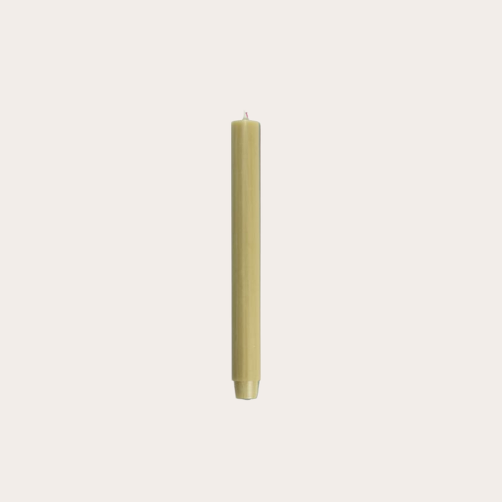 Kaars - Beige olijf