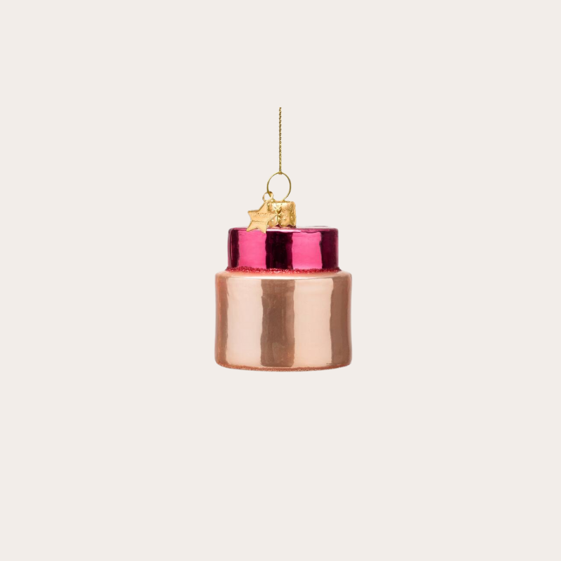 Ornament – Dagcrème - Roze