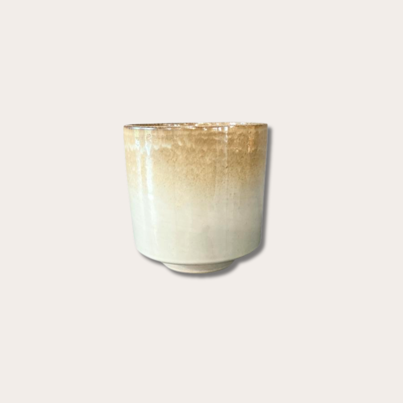 Pot - Zola - Wit/bruin