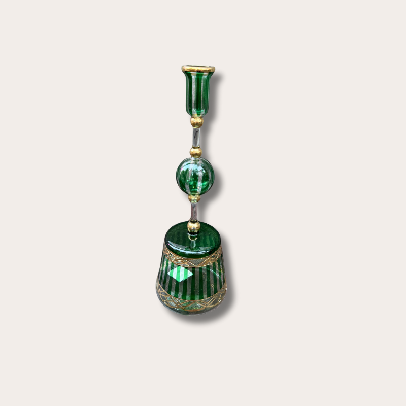 Kandelaar GV - Bubbel/streep - Groen
