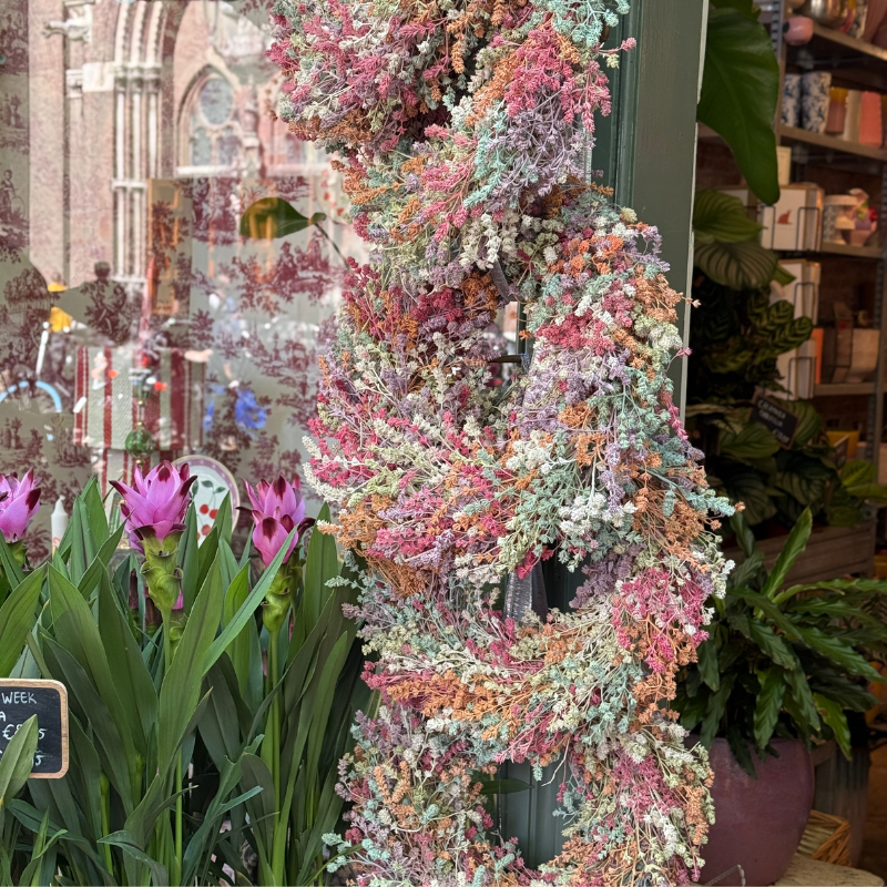 Krans - Leinenkruid - multicolor