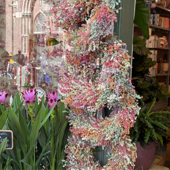 Krans - Leinenkruid - multicolor