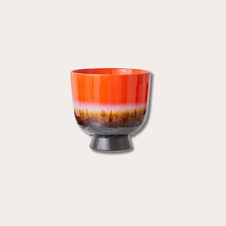 HKliving retro flower pot cherry red
