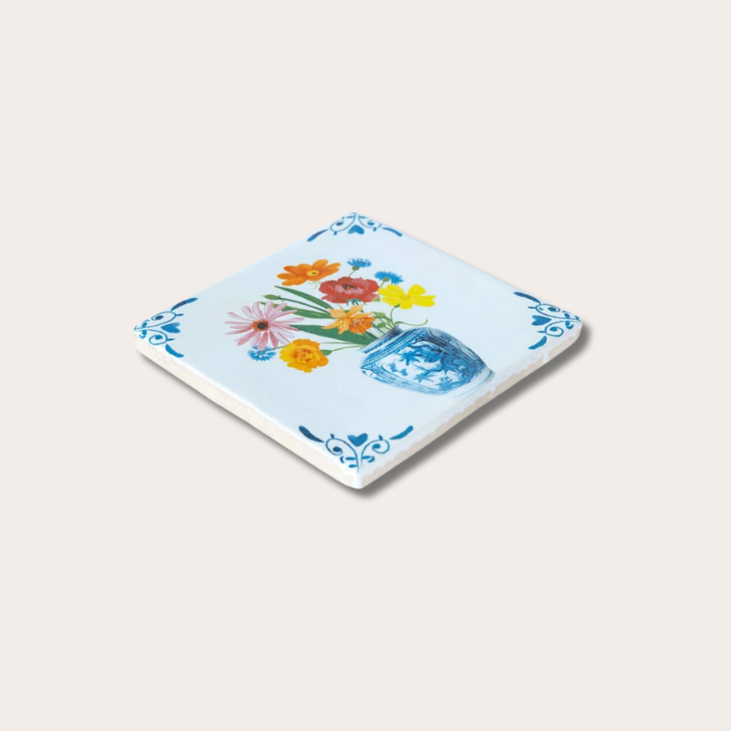 Storytiles - A vase with love & bliss