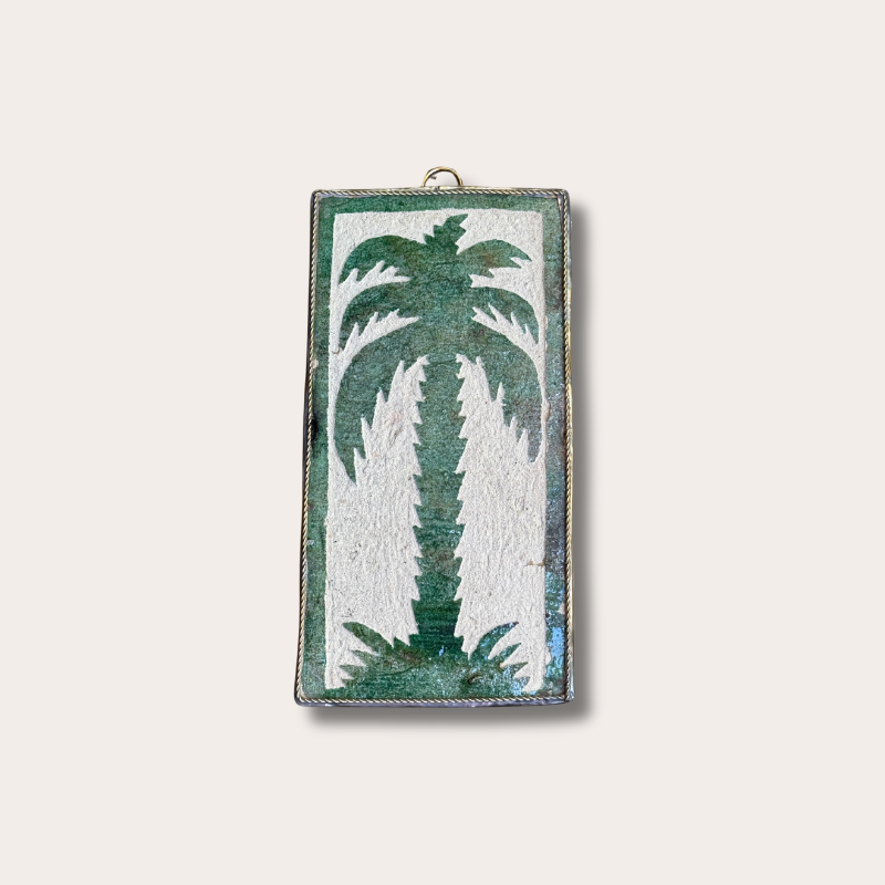 Zelliges tegel - Palm - Groen M