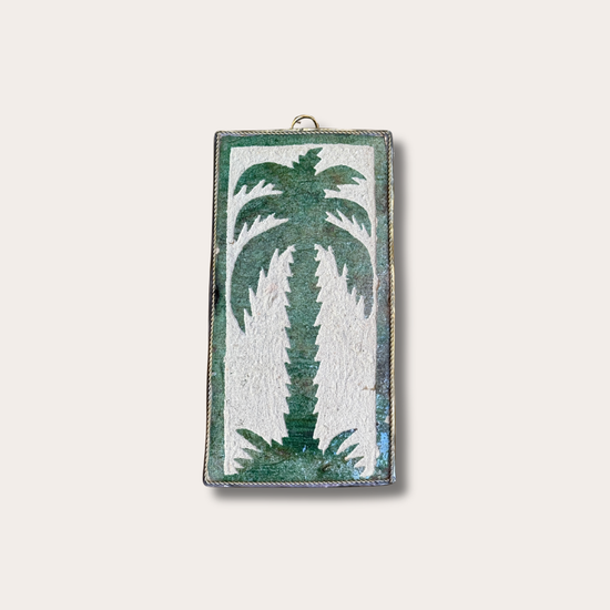 Zelliges tegel - Palm - Groen M