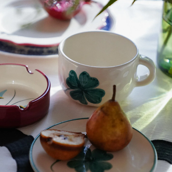 Anna+nina - Shamrock Cappucino Mug