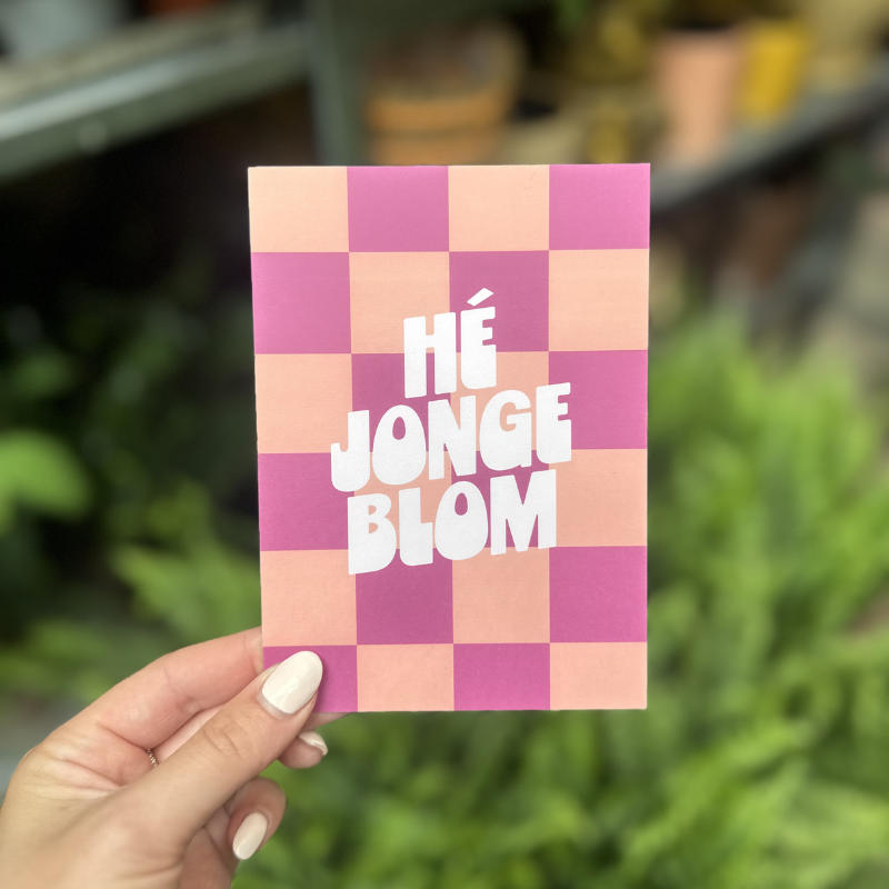 Kaart - He jonge blom