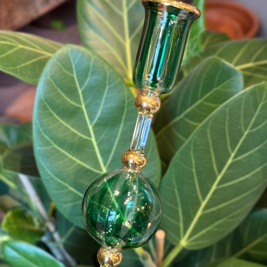 Kandelaar GV - Bubbel/streep - Groen