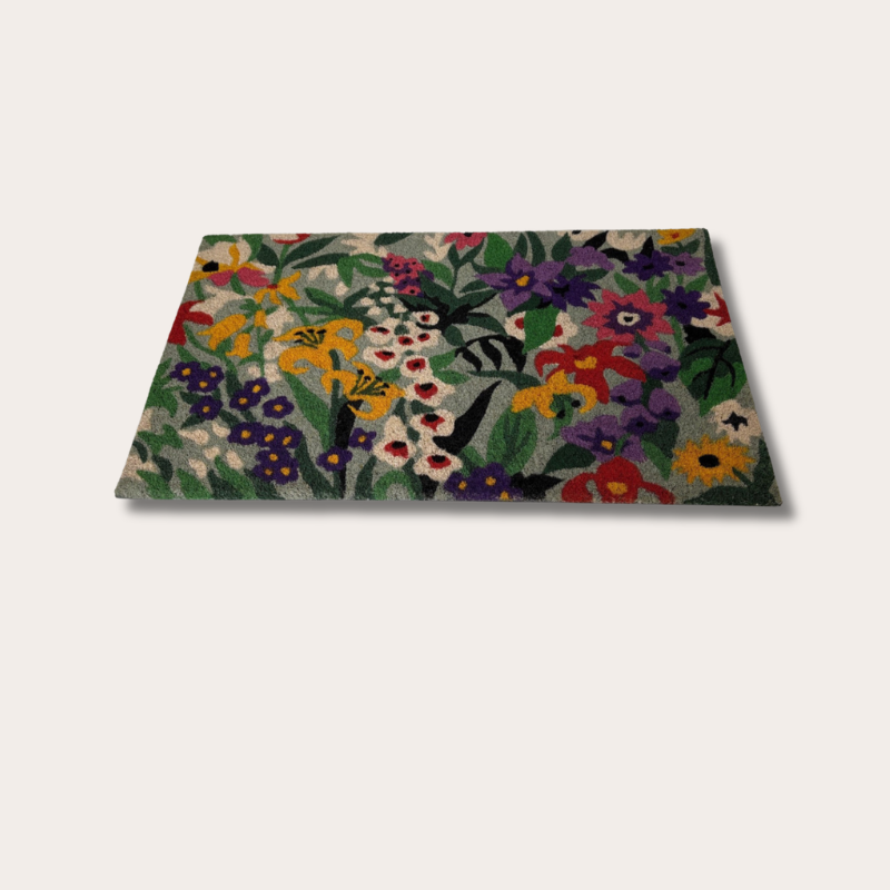 Deurmat - bloemen