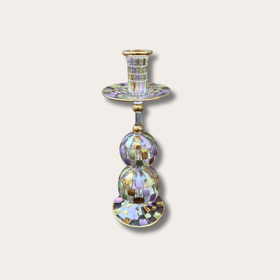 Kandelaar GV - Bubbels M - groen, lila