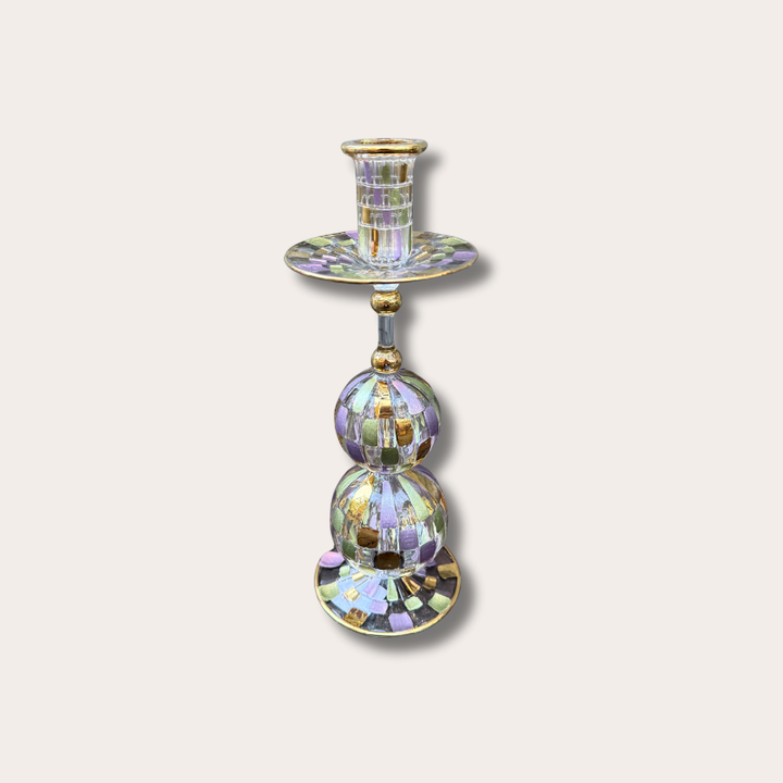 Kandelaar GV - Bubbels M - groen, lila