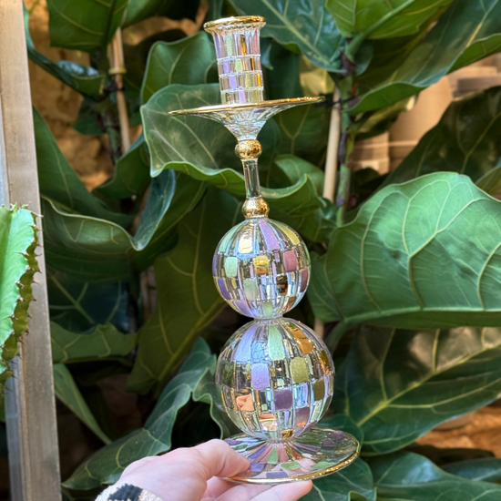 Kandelaar GV - Bubbels M - groen, lila