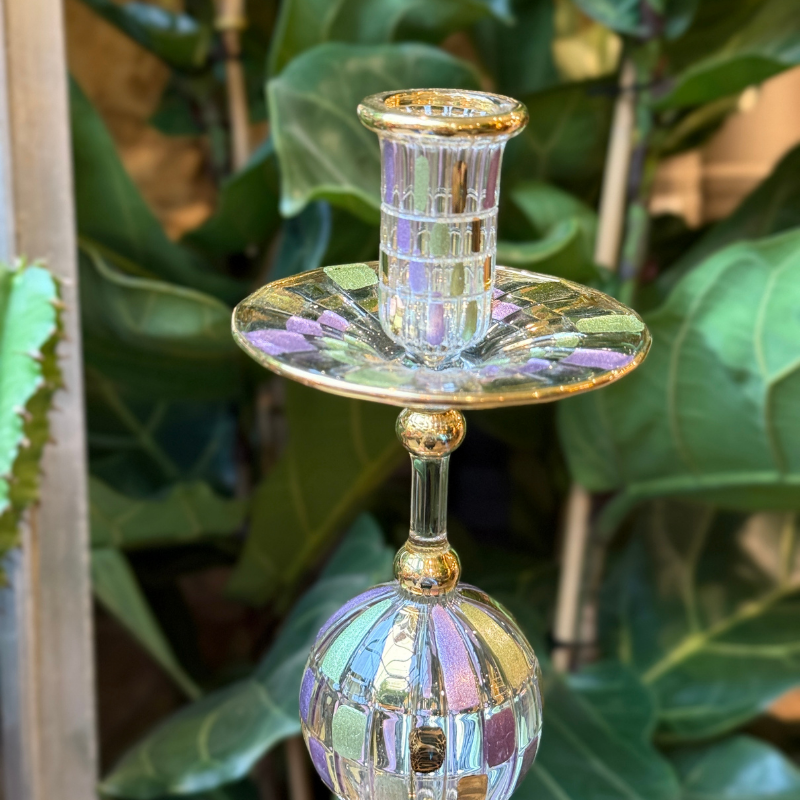 Kandelaar GV - Bubbels M - groen, lila