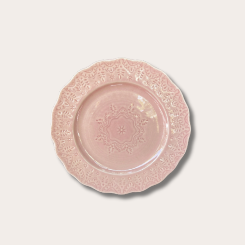 GV - Ontbijtbord Fiore - Blush